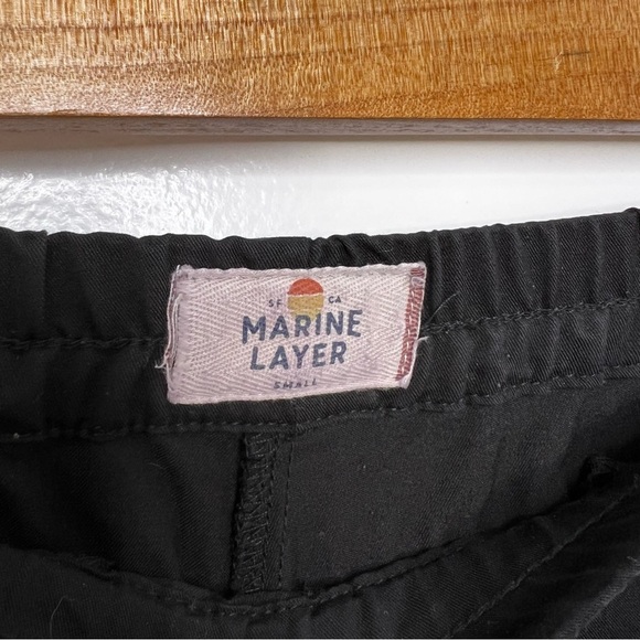 MARINE LAYER Black Re-Spun Allison Pant - Picture 5 of 7